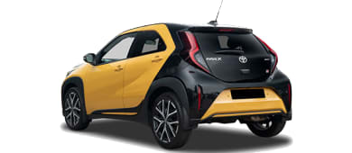 Toyota AYGO X leasing - rear angle - DirectLease